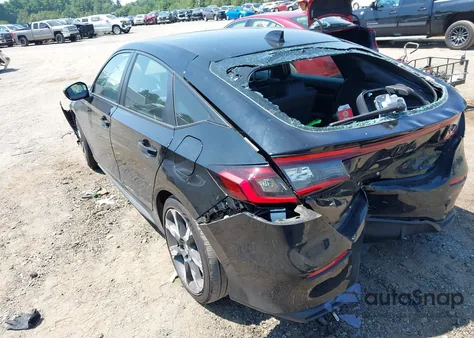 2025 Honda Civic Hybrid Sport Touring from USA, damaged, VIN 19XFL4H96SE006746